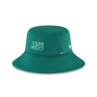 Sapca New Era New York Jets NFL Official Summer Sideline Stretch Bucket Hat - Verzi